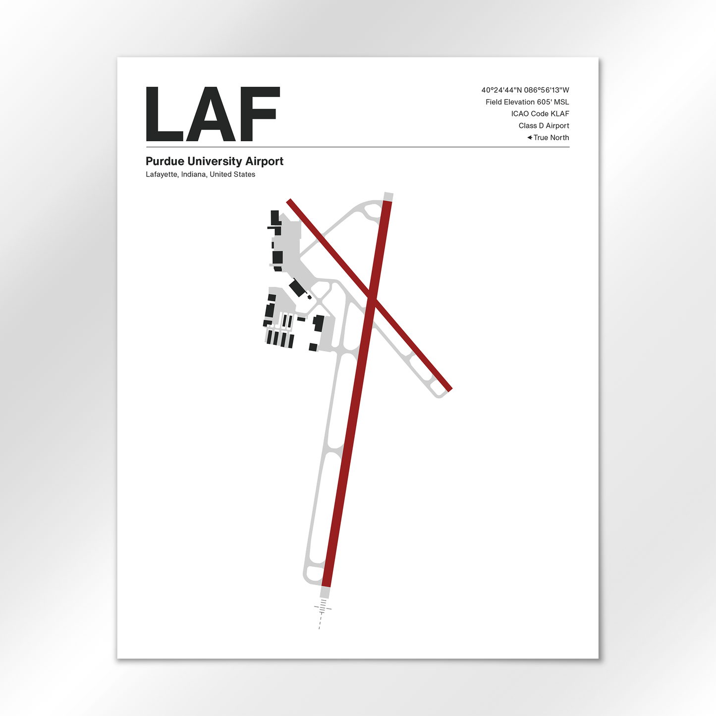 LAF Airport Diagram
