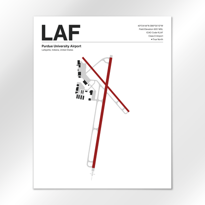 LAF Airport Diagram