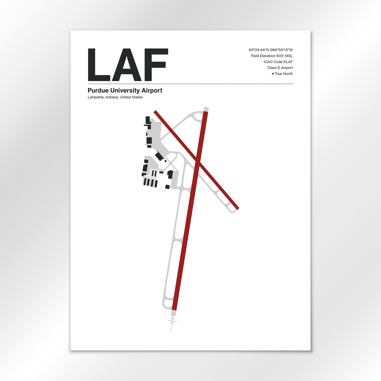 LAF Airport Diagram