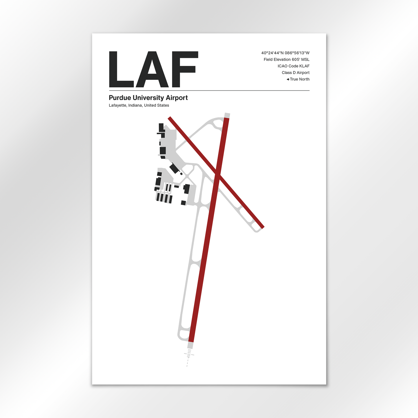 LAF Airport Diagram