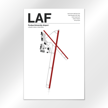 LAF Airport Diagram