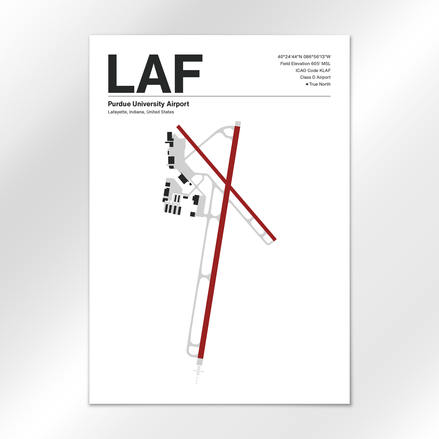 LAF Airport Diagram