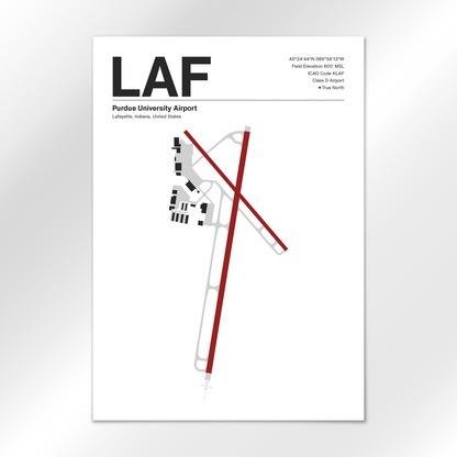 LAF Airport Diagram