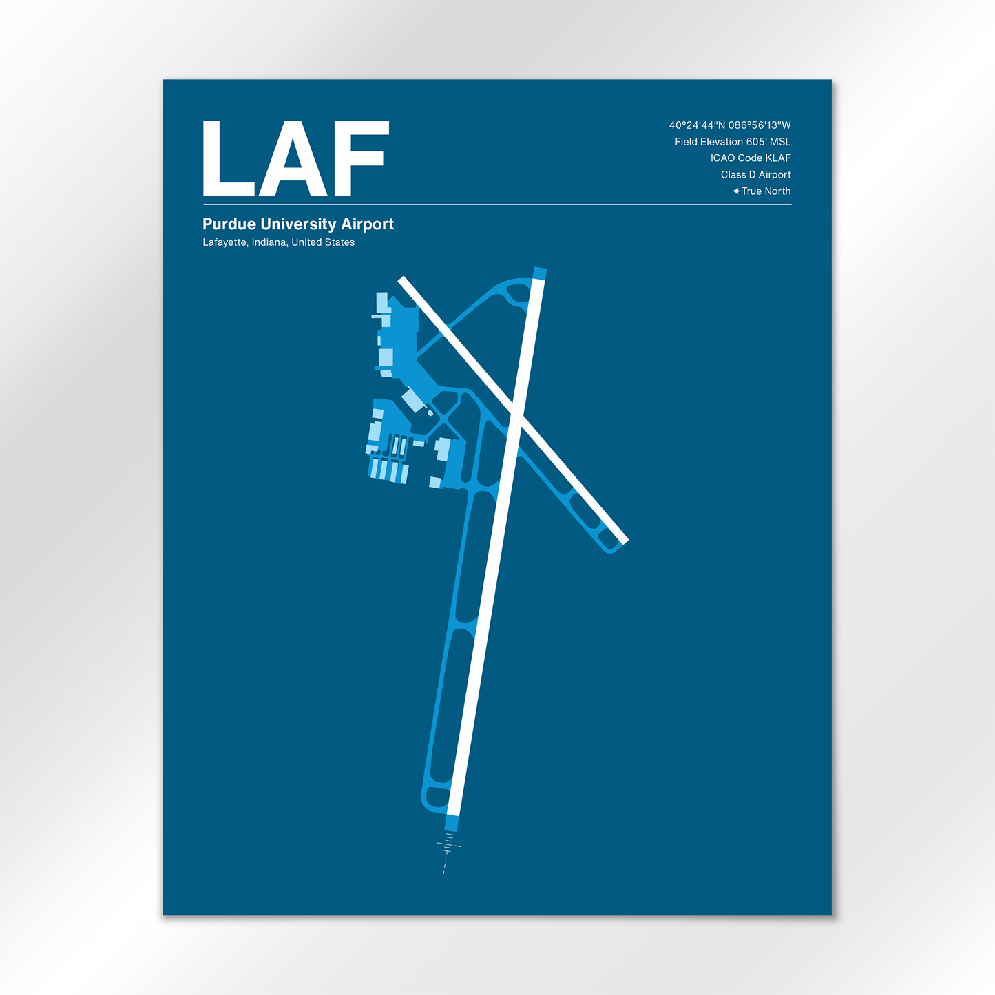LAF Airport Diagram