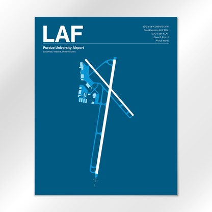 LAF Airport Diagram