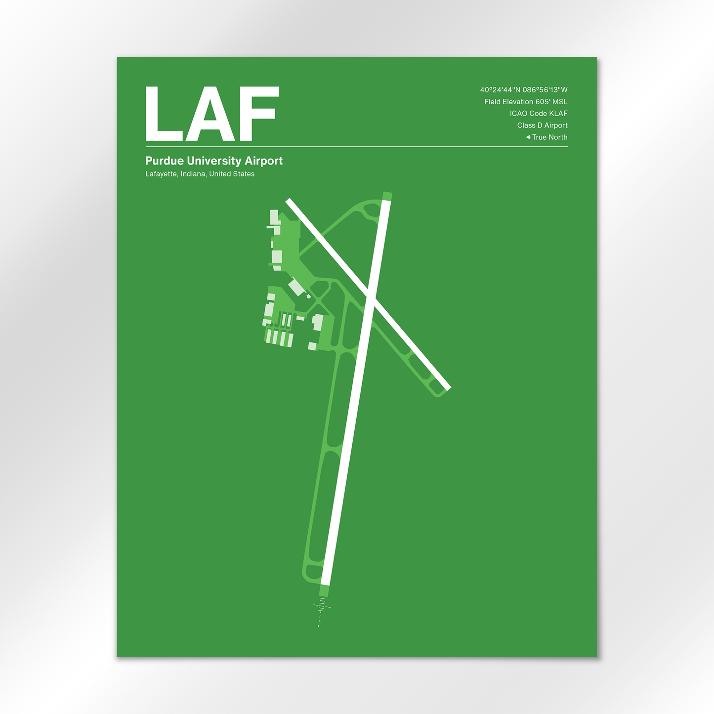 LAF Airport Diagram