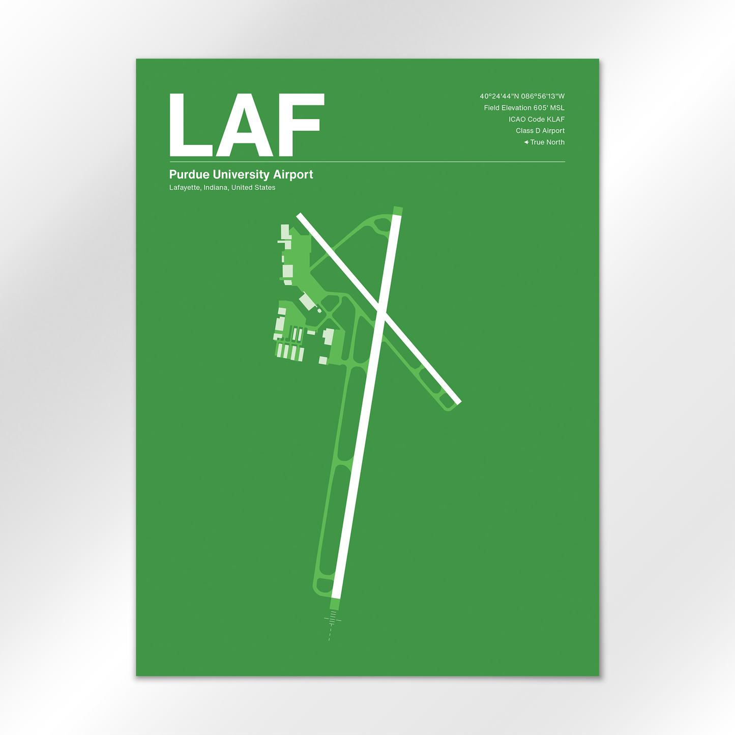 LAF Airport Diagram