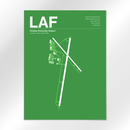 LAF Airport Diagram