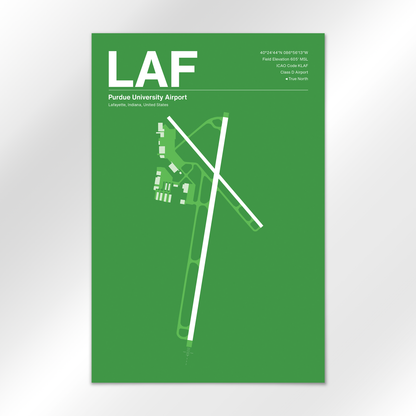 LAF Airport Diagram
