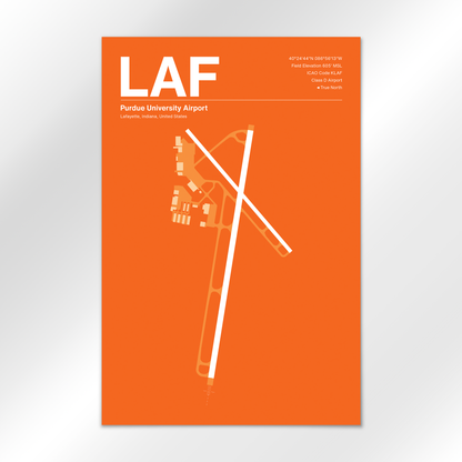 LAF Airport Diagram