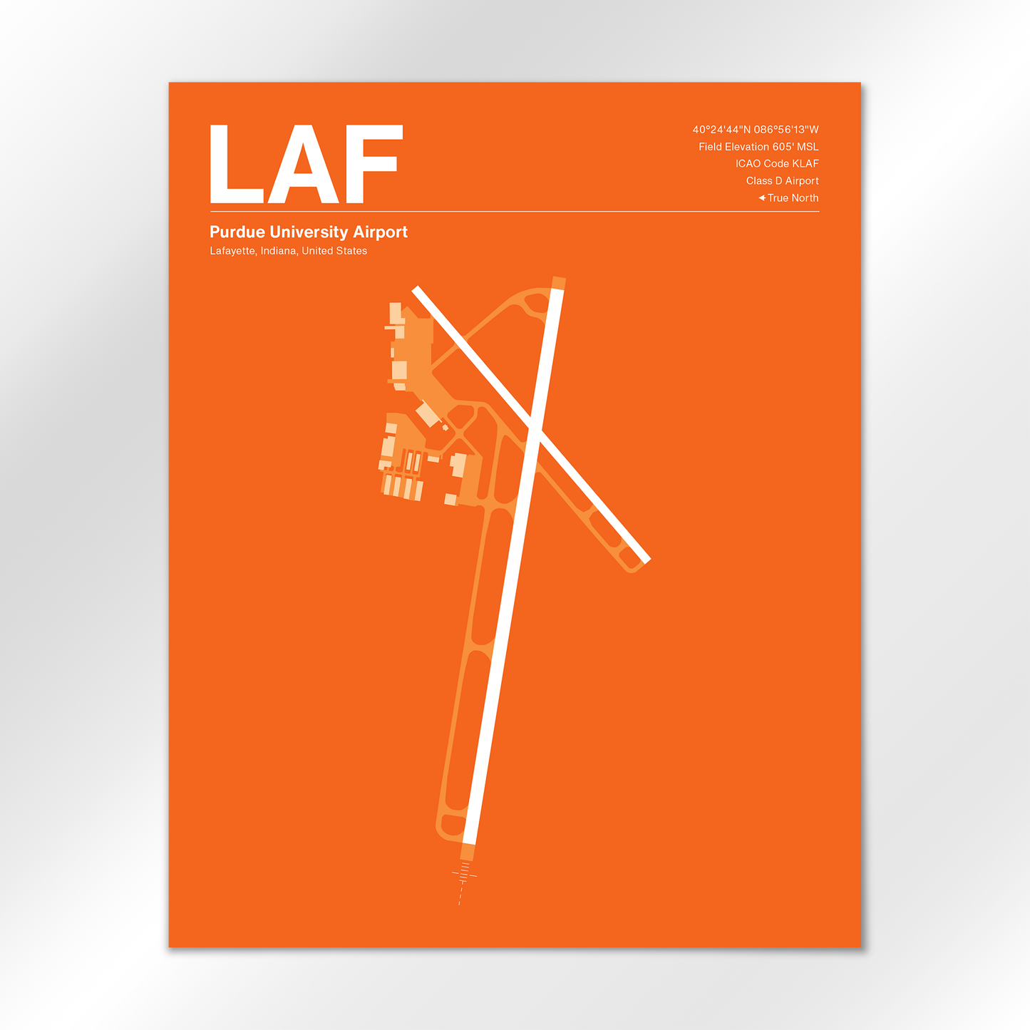 LAF Airport Diagram
