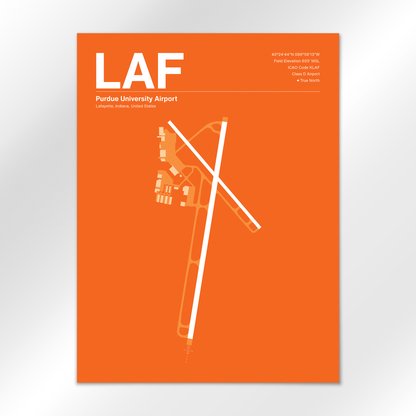 LAF Airport Diagram