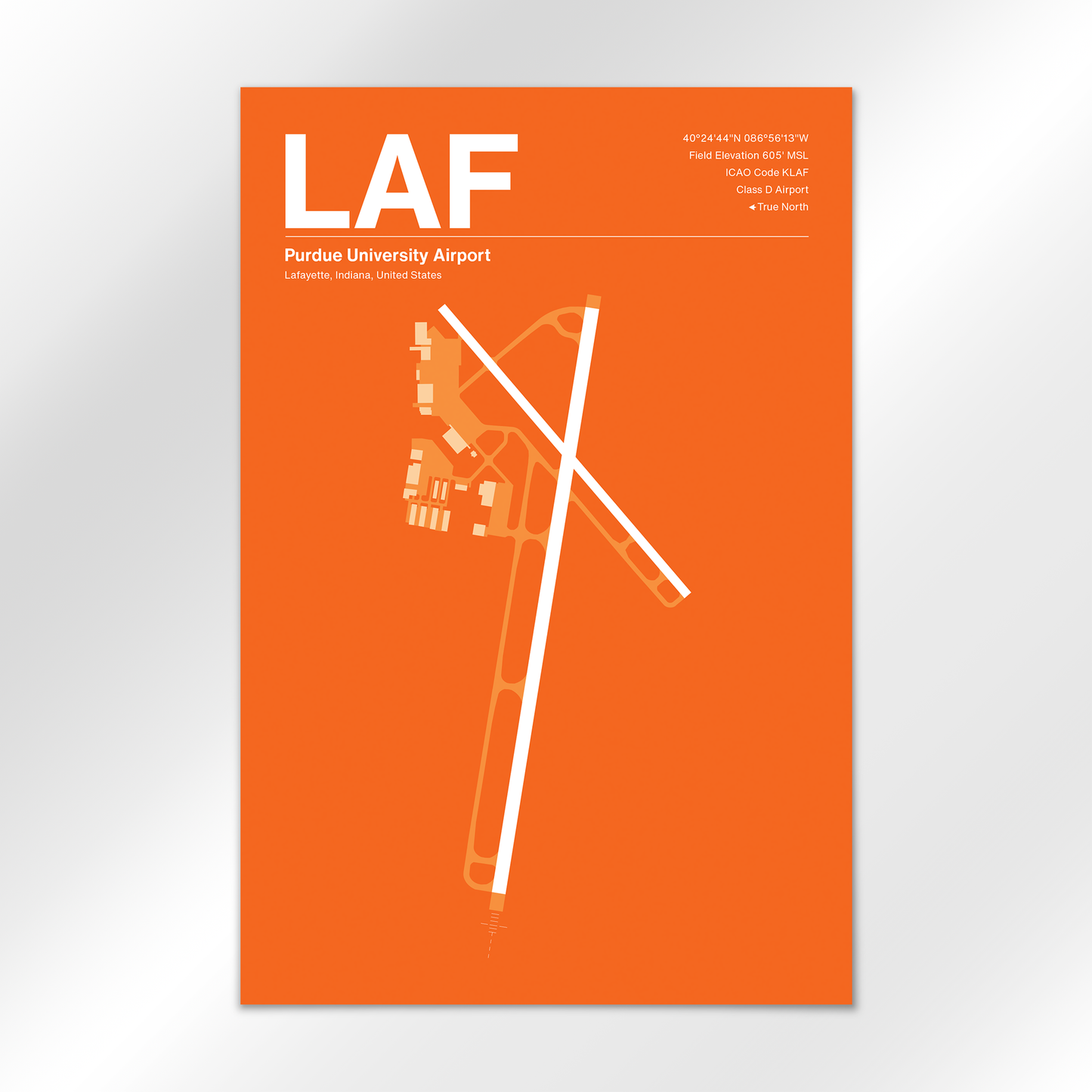 LAF Airport Diagram