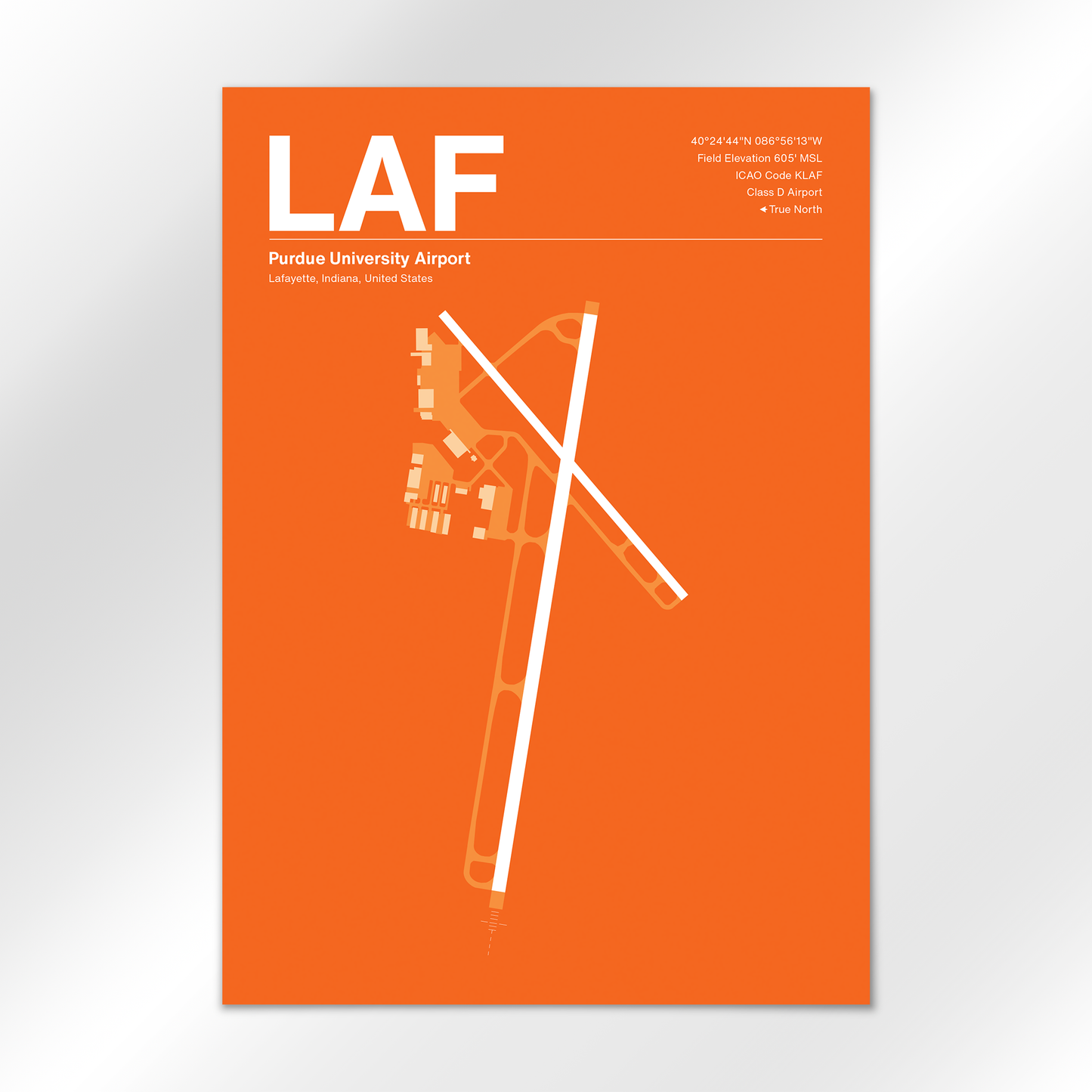 LAF Airport Diagram
