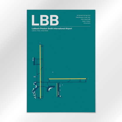 LBB Airport Diagram