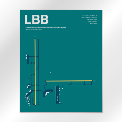 LBB Airport Diagram