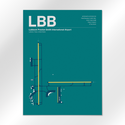 LBB Airport Diagram