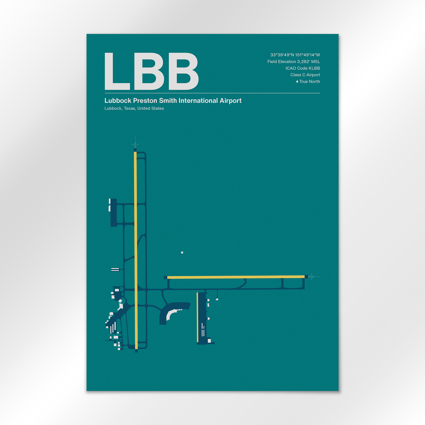 LBB Airport Diagram