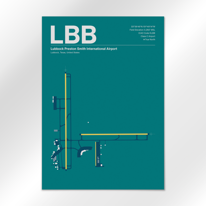LBB Airport Diagram