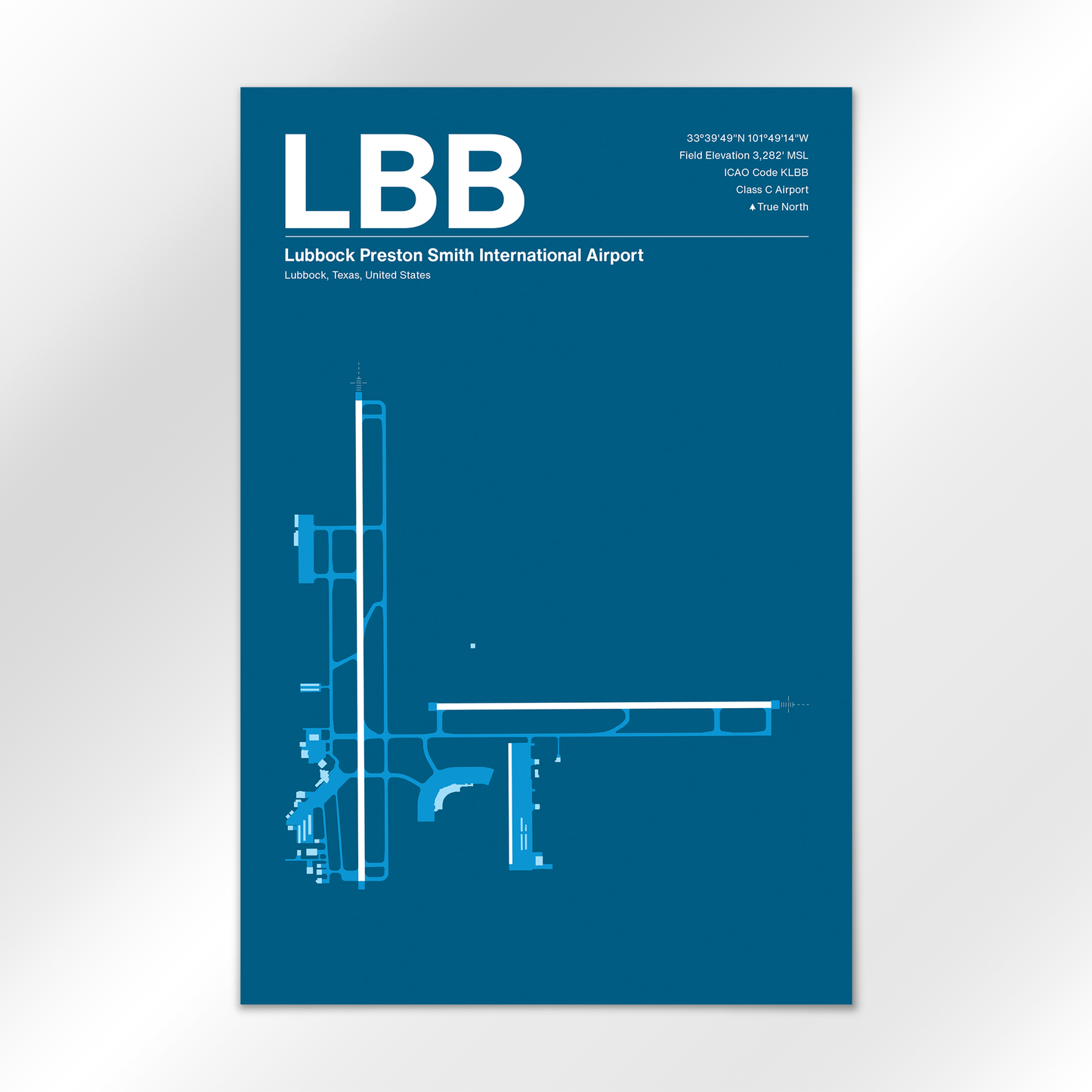 LBB Airport Diagram