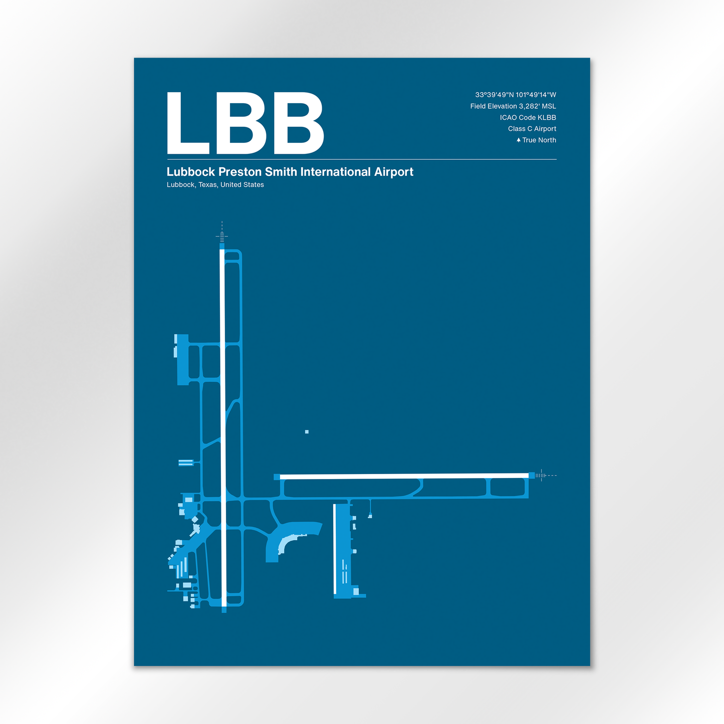 LBB Airport Diagram