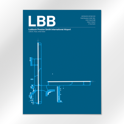 LBB Airport Diagram
