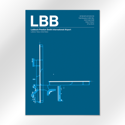 LBB Airport Diagram