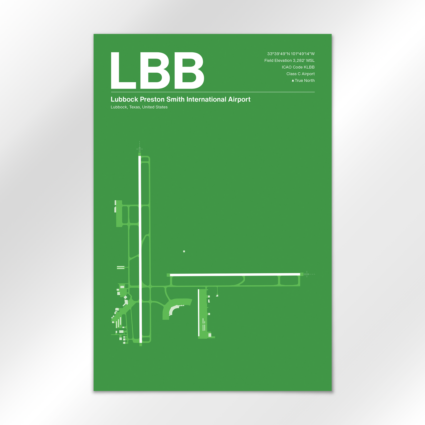 LBB Airport Diagram