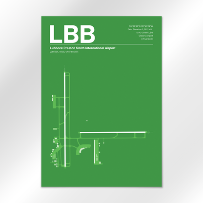 LBB Airport Diagram