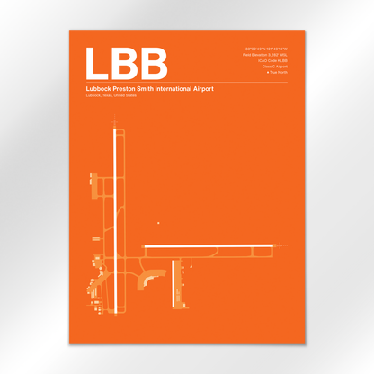 LBB Airport Diagram