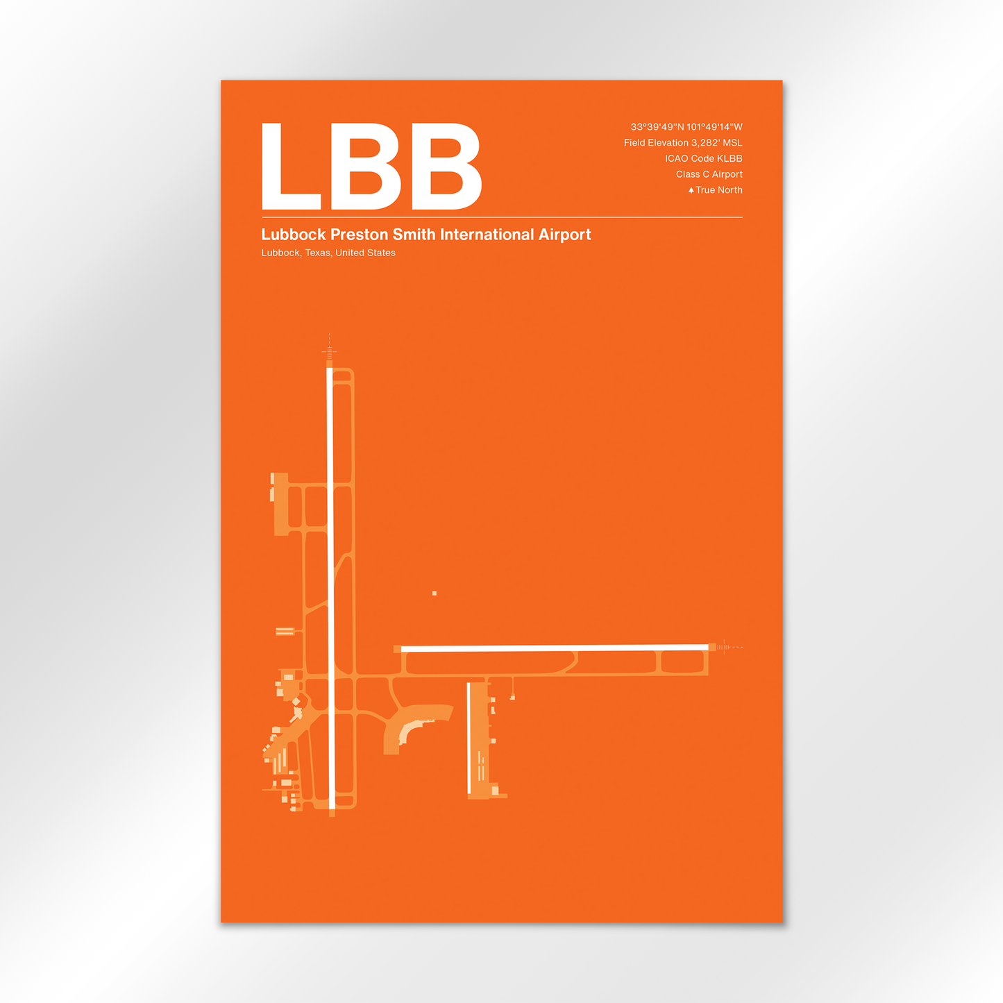 LBB Airport Diagram