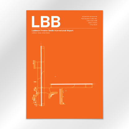 LBB Airport Diagram
