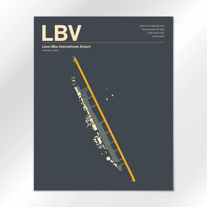 LBV Airport Diagram