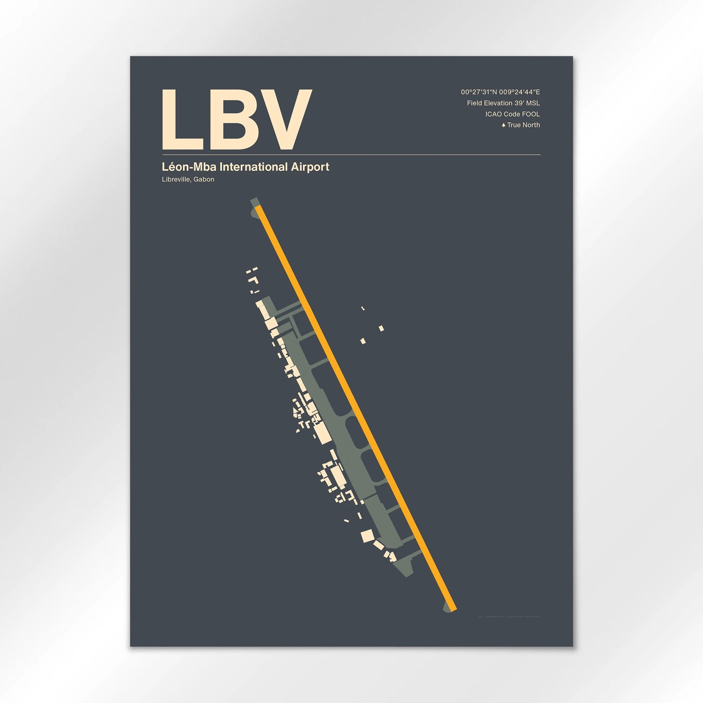LBV Airport Diagram