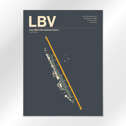 LBV Airport Diagram