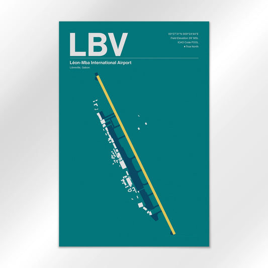 LBV | Libreville - Mid - Century Moss - 12×18" - No Frame