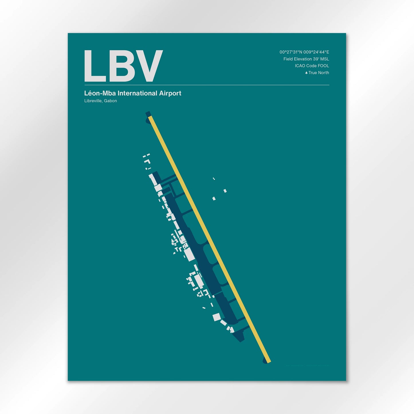 LBV Airport Diagram
