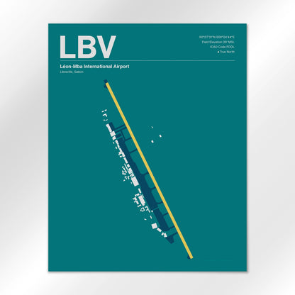 LBV Airport Diagram