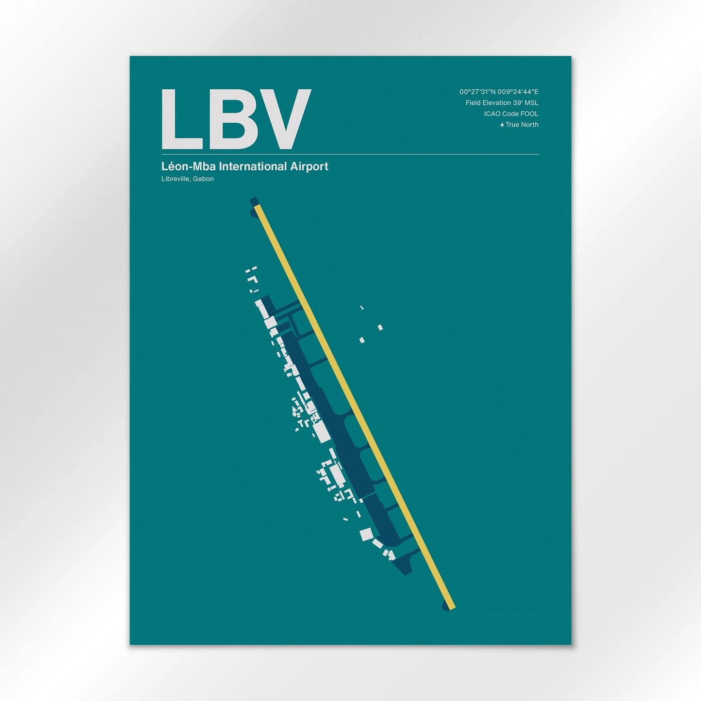 LBV Airport Diagram