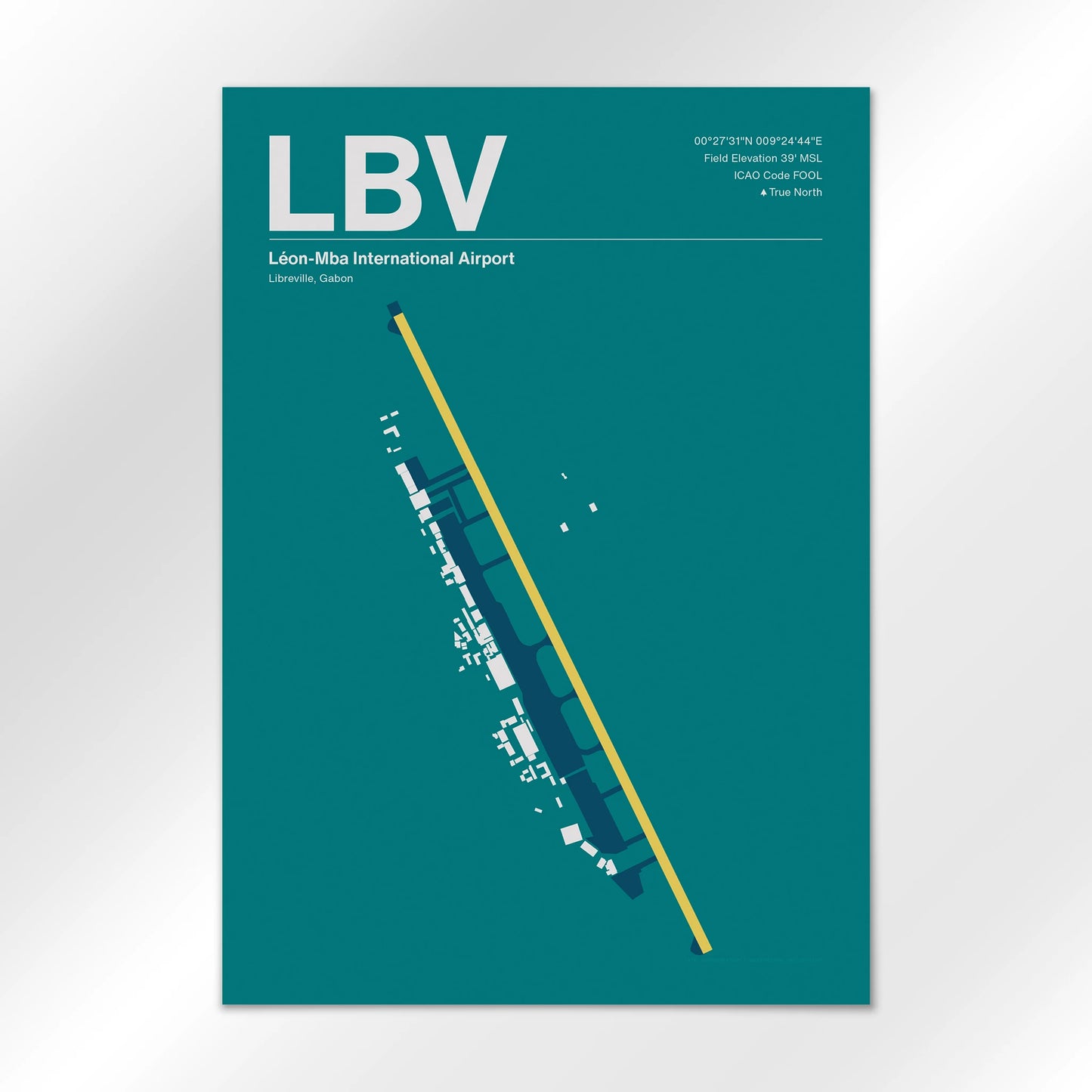 LBV Airport Diagram