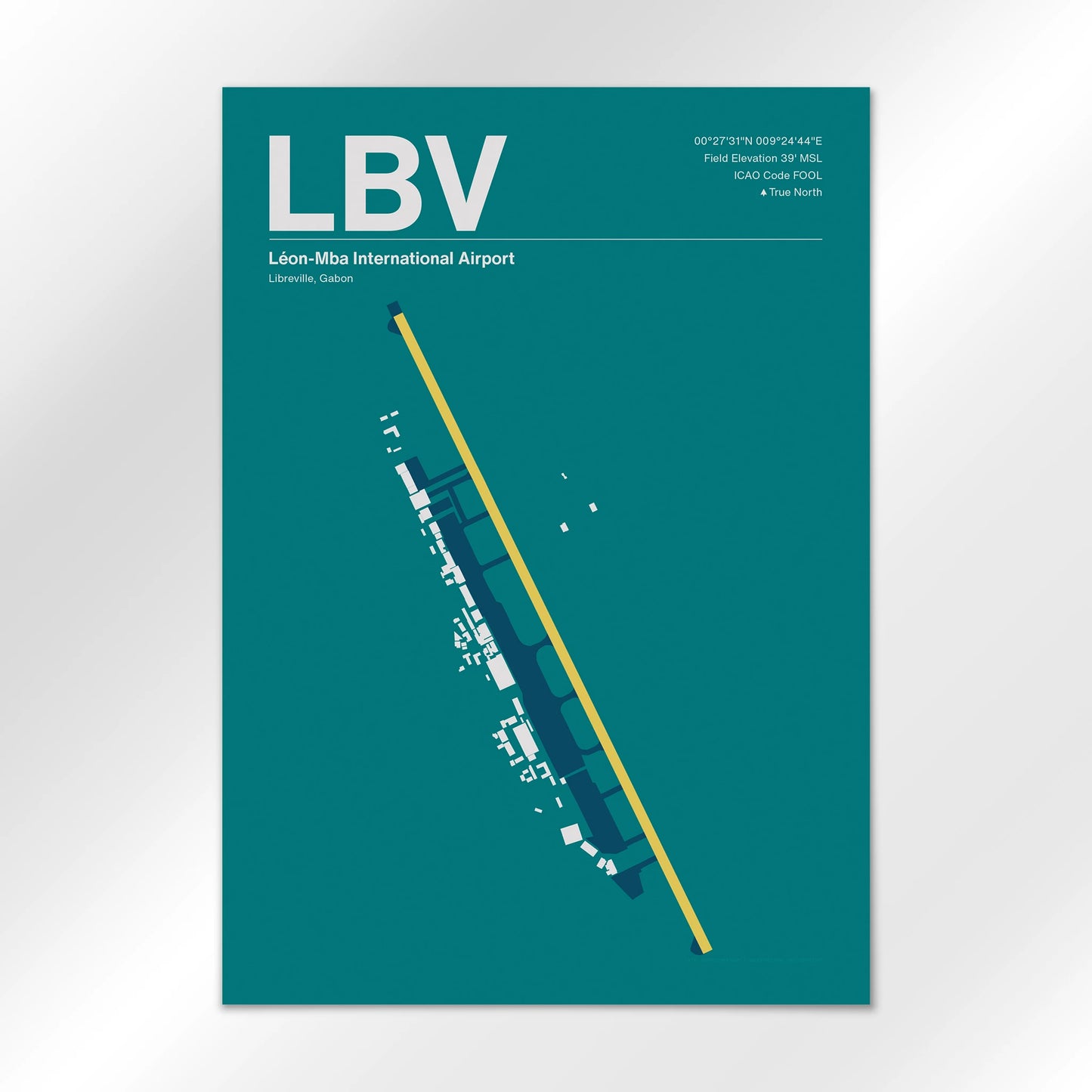 LBV Airport Diagram