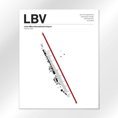 LBV Airport Diagram