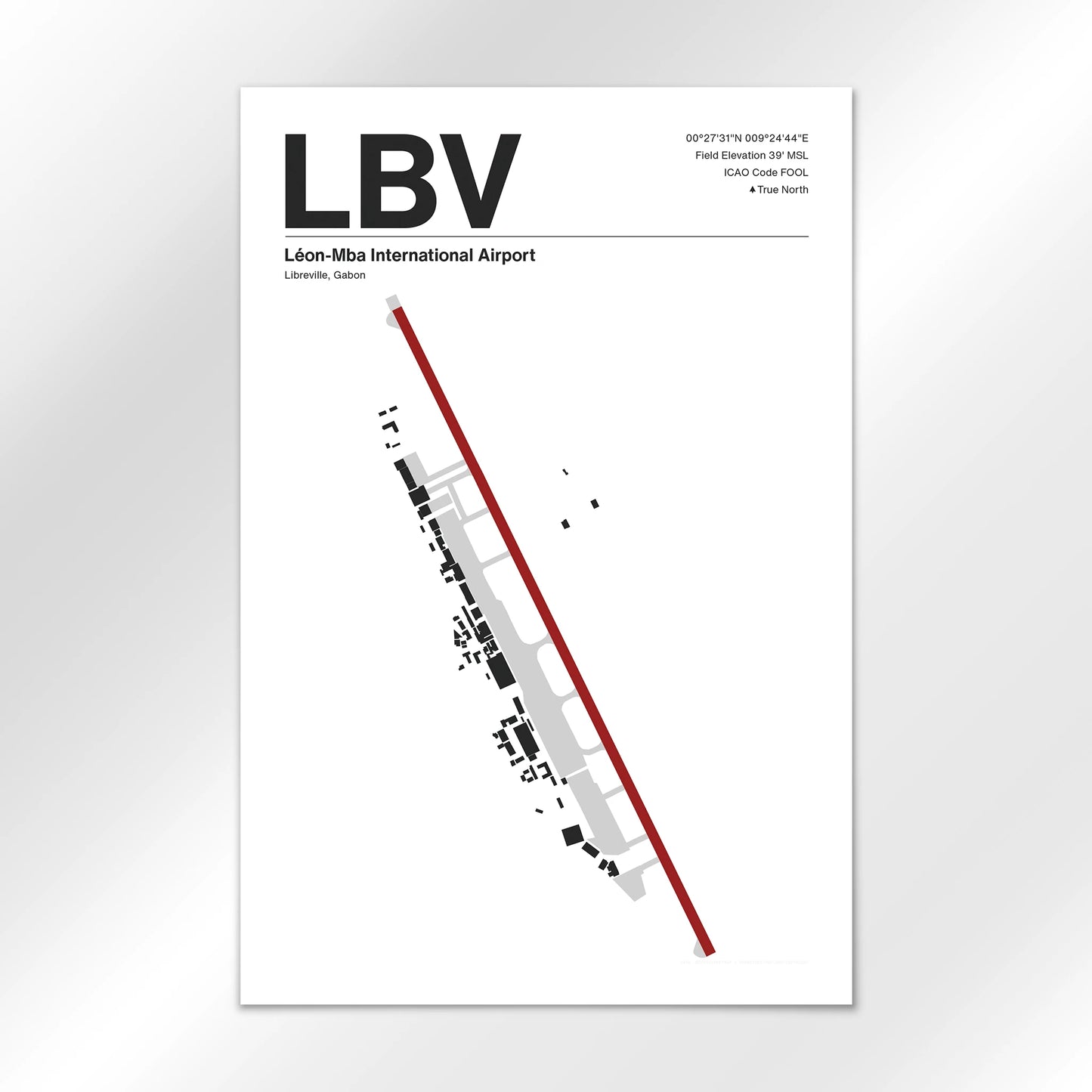 LBV Airport Diagram