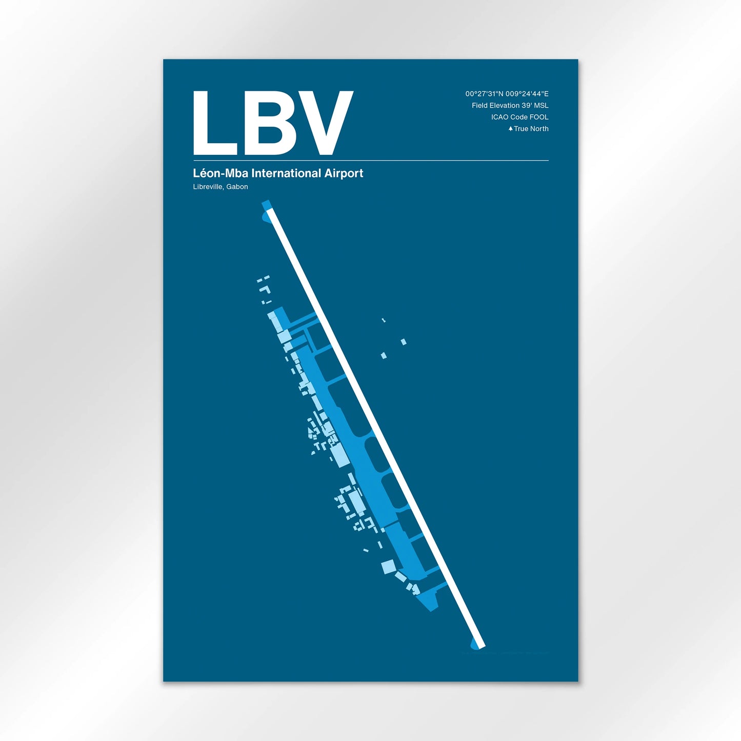LBV Airport Diagram