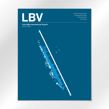 LBV Airport Diagram