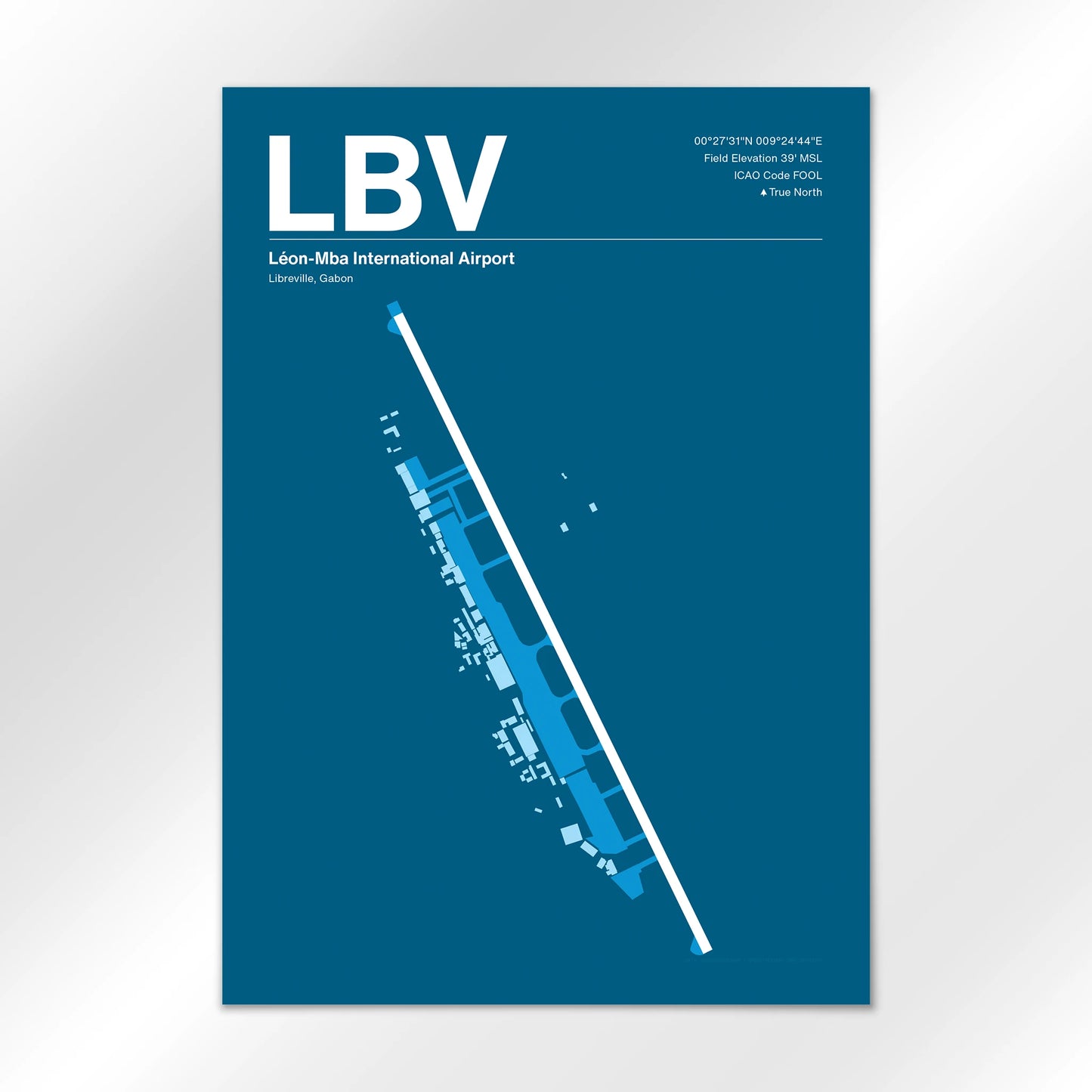 LBV Airport Diagram