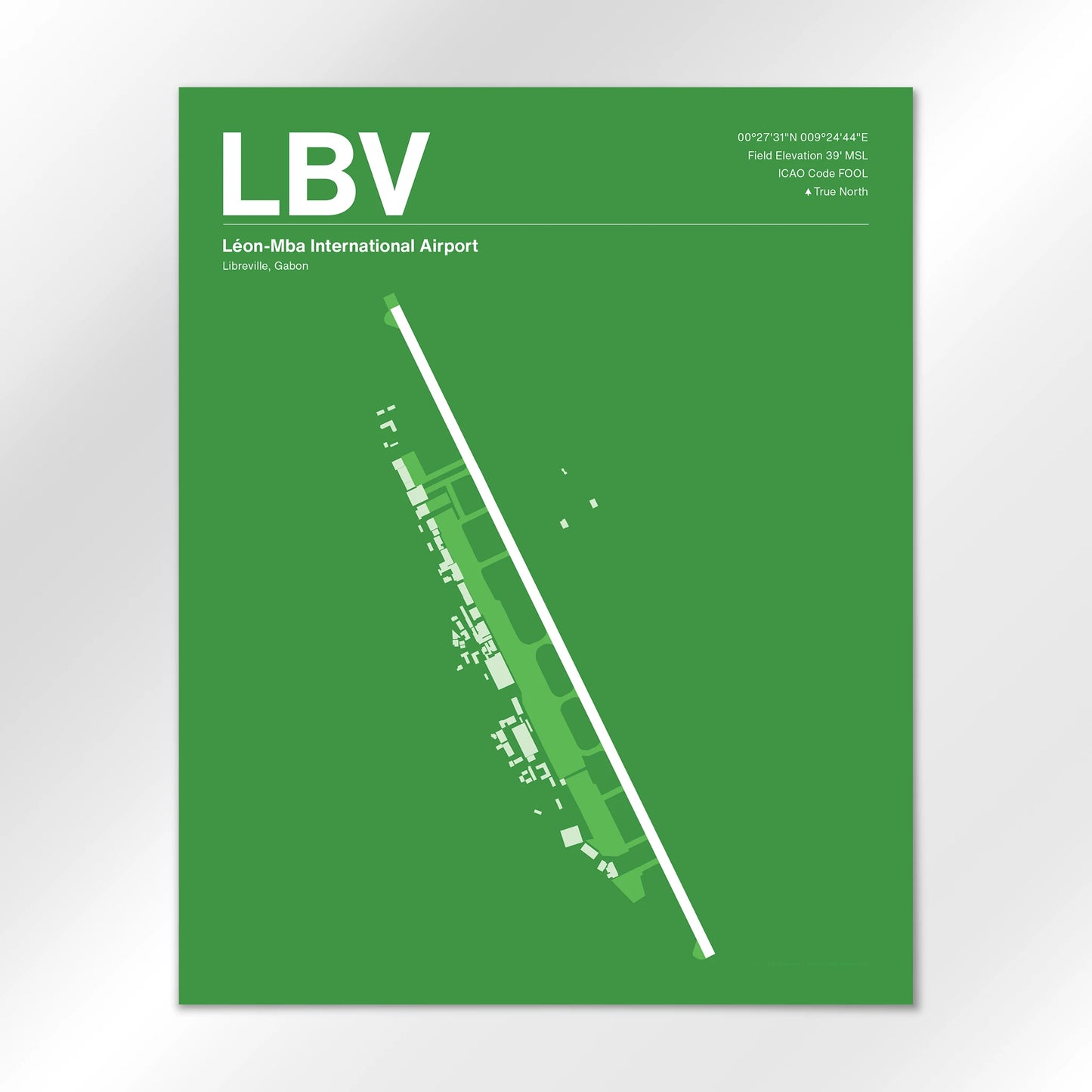 LBV Airport Diagram