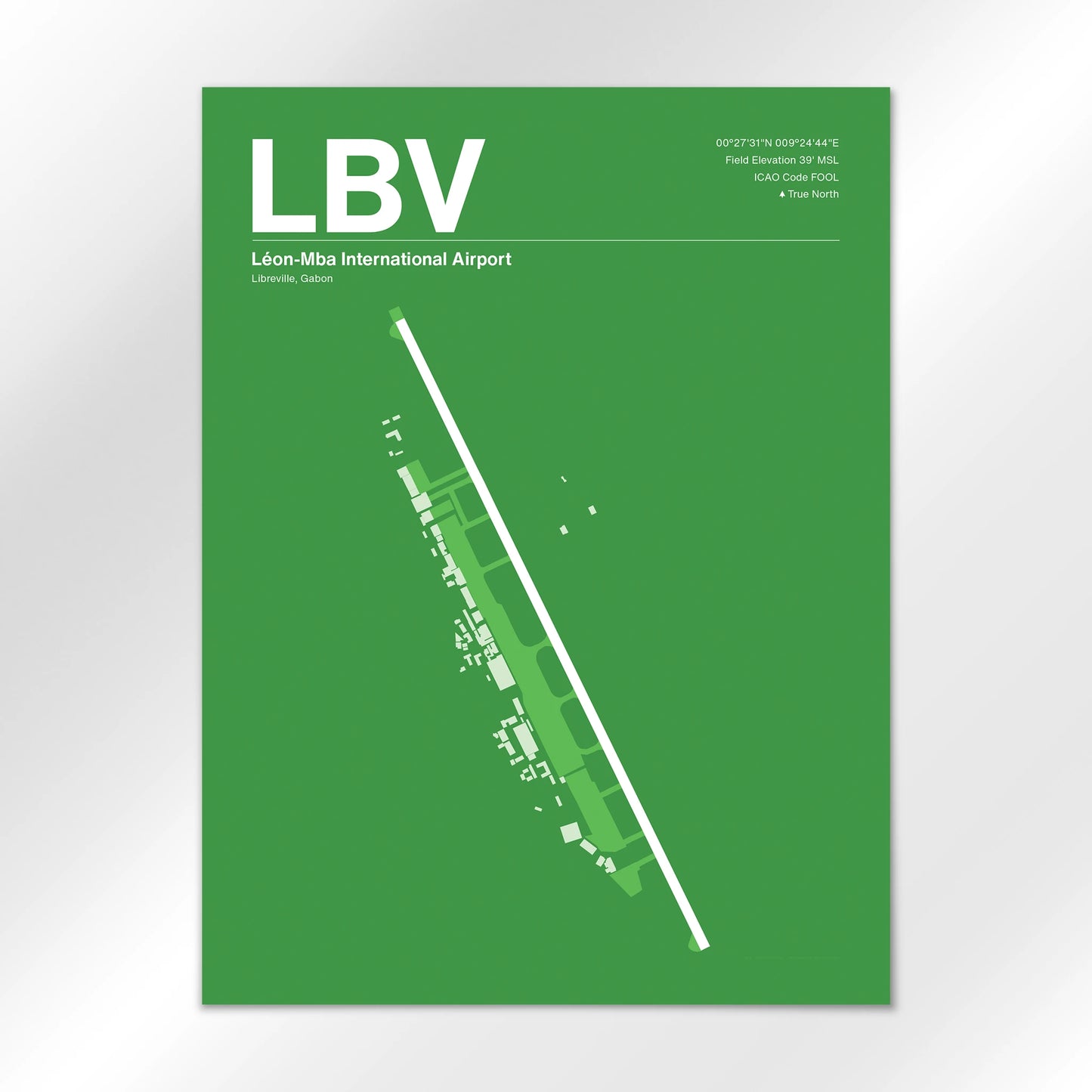 LBV Airport Diagram