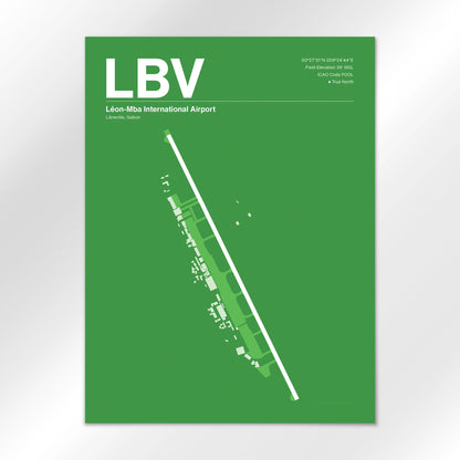 LBV Airport Diagram