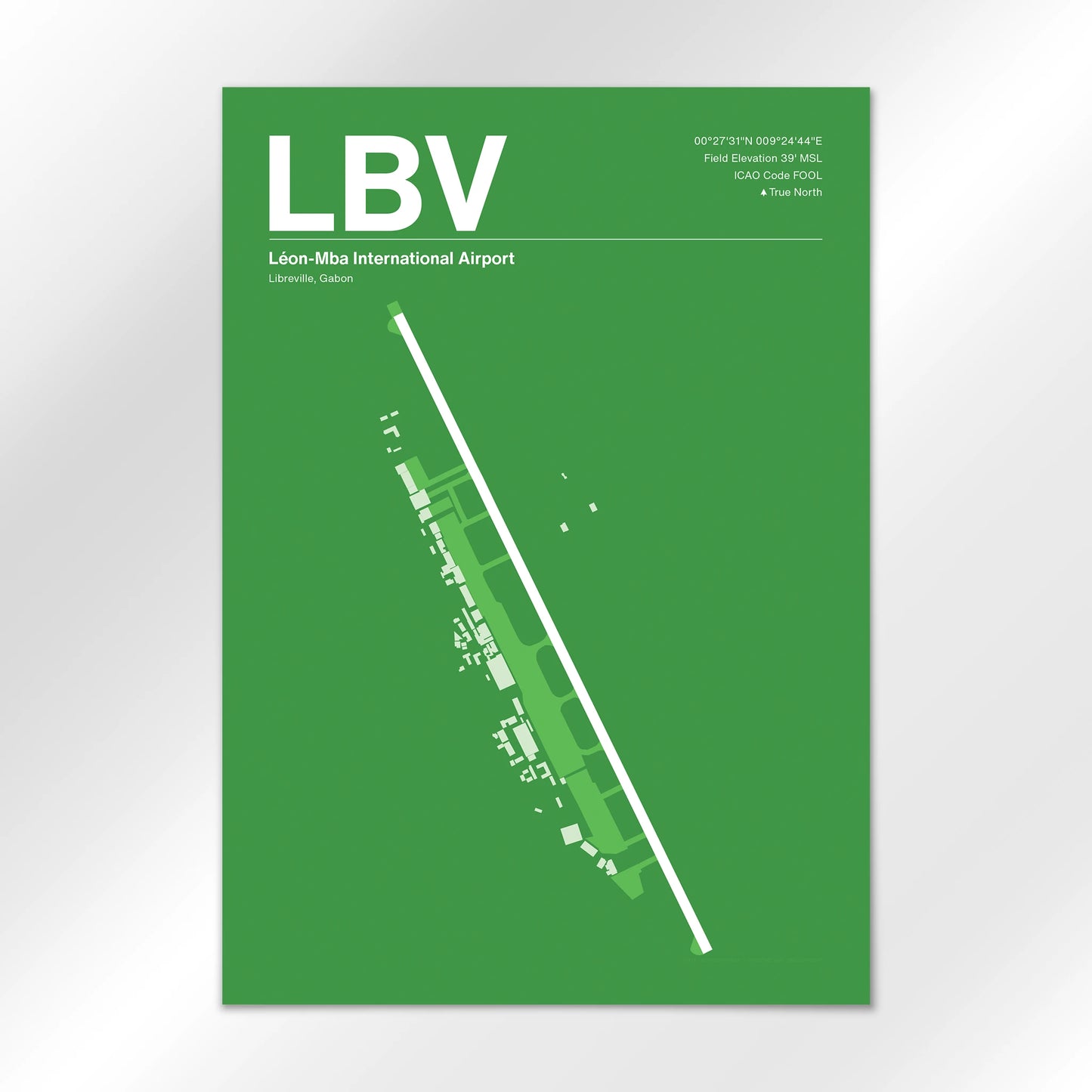 LBV Airport Diagram